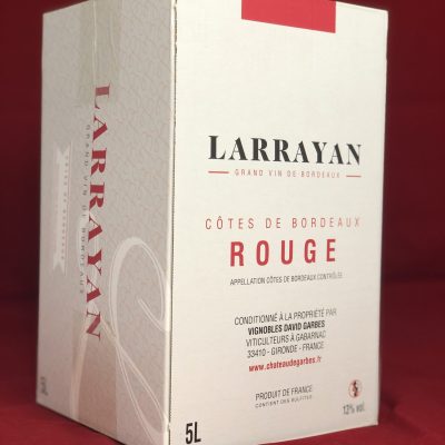 Bag in Box 5L Côtes de Bordeaux Rouge