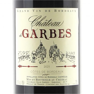 Côtes de Bordeaux Rouge – Cuvée Traditionnelle 2021  75cl