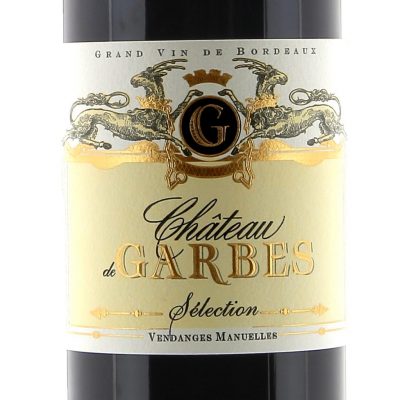 Côtes de Bordeaux Rouge – Sélection 2022 75cl – Château de Garbes