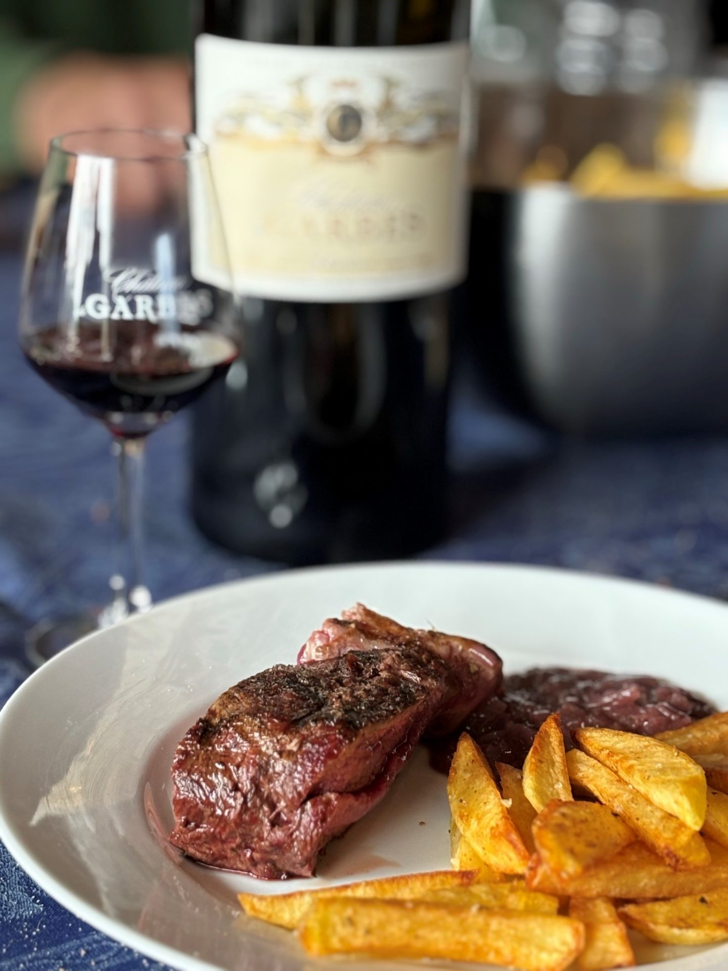 Recette Sauce au vin rouge Château de Garbes