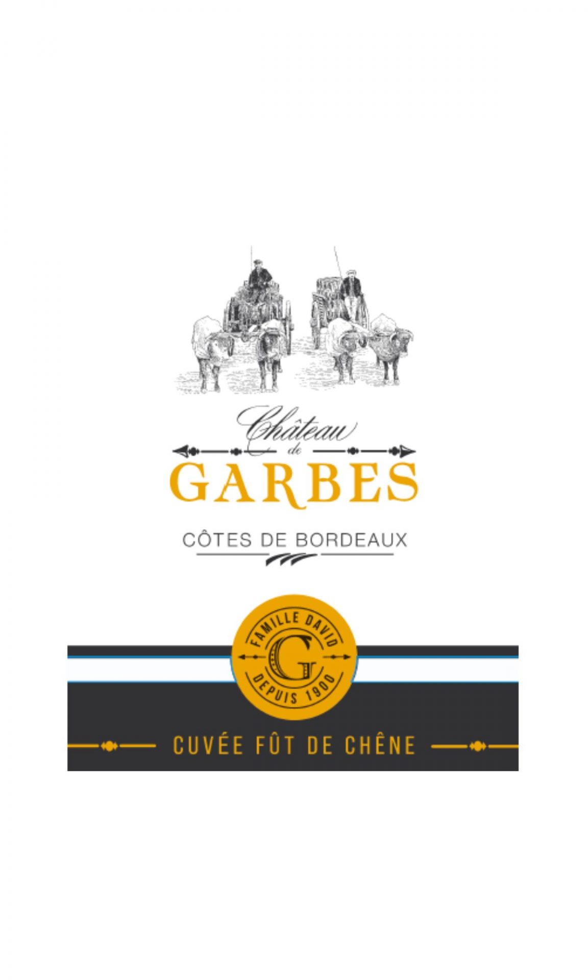 AOC Côtes de Bordeaux Rouge - Cuvée Fût de Chêne 2023 - 75cl – Image 2